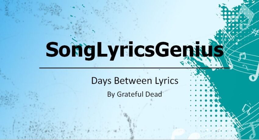 Days Between Lyrics