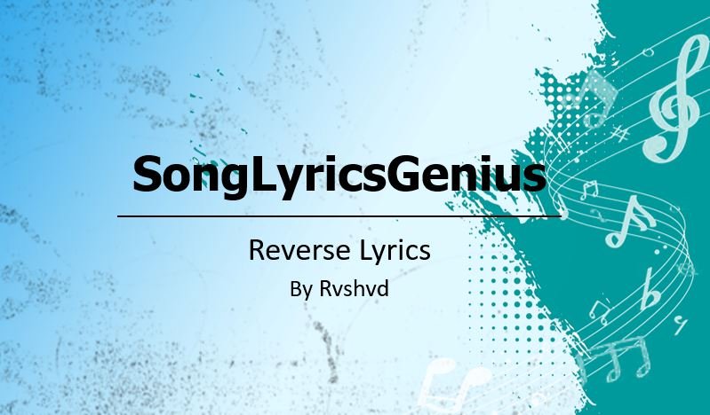 Reverse Lyrics - Rvshvd